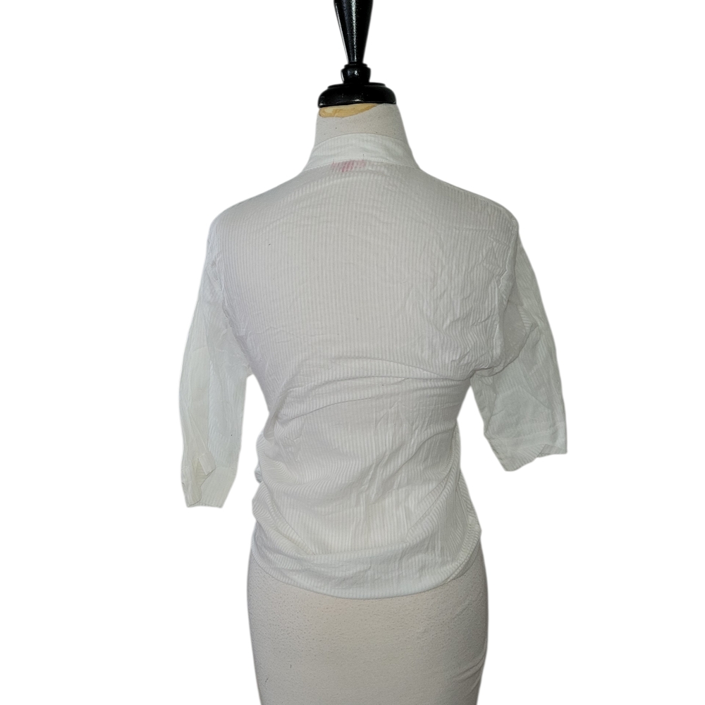 Ella Moss White Light Weight  Blouse SZ 10 - Picture 4 of 4
